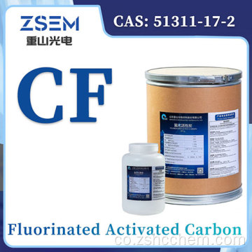 Carbone Attivatu Fluoratu CAS: 51311-17-2 Materiale Speciale Fluorocarbonu Materiale Catodicu Batteria